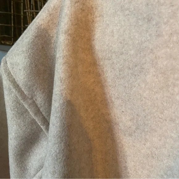 New! Free People Lola shirt jacket shacket cream tan nbnn - Picture 7 of 9